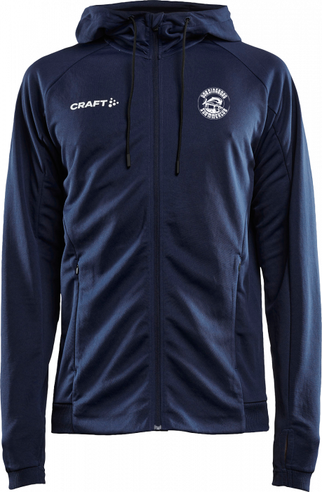 Craft - Evolve Jacket With Hood Men - Marinblå