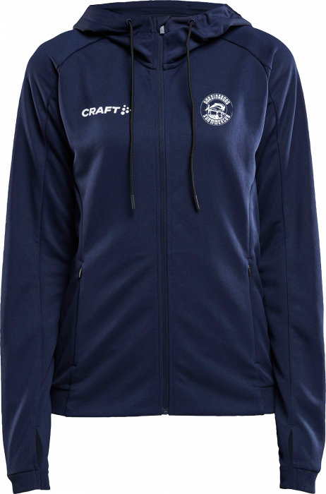 Craft - Evolve Jacket With Hood Woman - Blu navy