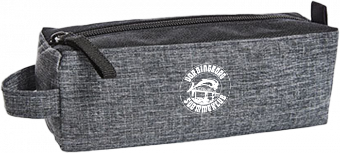 Sportyfied - Vsk Pencil Case - Grey Melange & svart